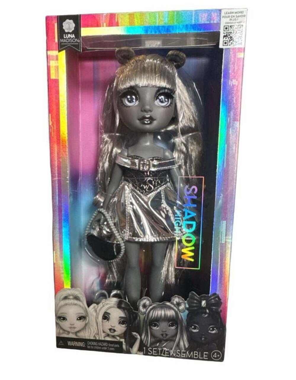 MGA Shadow High Series 1 Luna Madison Grayscale Fashion Doll